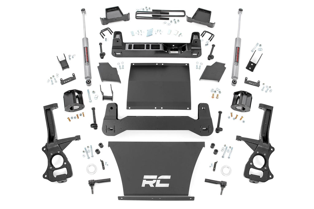 4 Inch Lift Kit | AT4/Trailboss | Chevy/GMC Sierra 1500 (19-24)/Silverado 1500 (19-24) by Rough Country