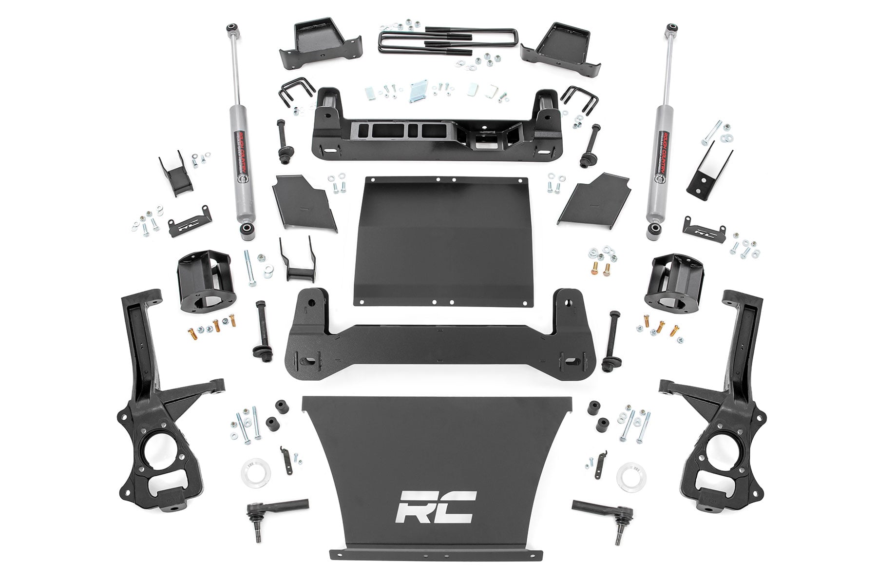4 Inch Lift Kit | AT4/Trailboss | Chevy/GMC Sierra 1500 (19-24)/Silverado 1500 (19-24) by Rough Country
