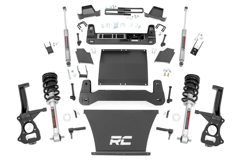 6 Inch Lift Kit | N3 Struts | Chevy Silverado 1500 4WD (2019-2024) by Rough Country