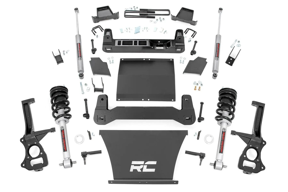 6 Inch Lift Kit | N3 Struts | Chevy Silverado 1500 4WD (2019-2024) by Rough Country