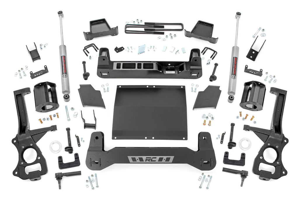 6 Inch Lift Kit | Diesel | Chevy Silverado 1500 4WD (2019-2024) by Rough Country