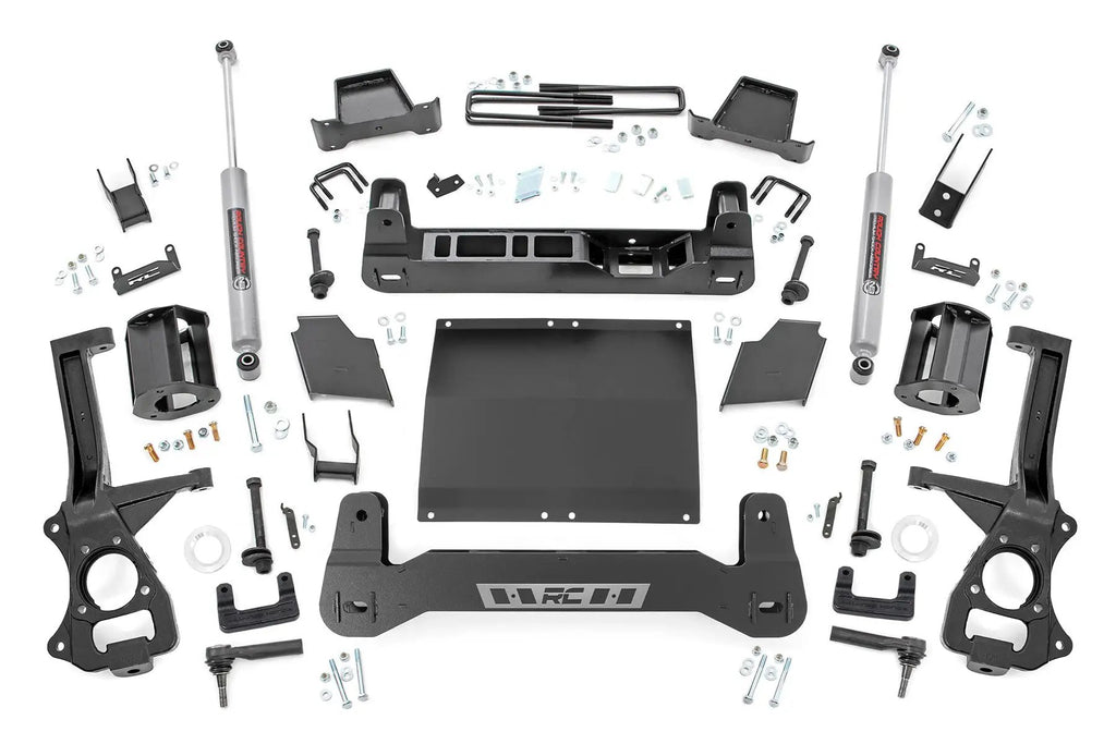 6 Inch Lift Kit | Diesel | Chevy Silverado 1500 4WD (2019-2024) by Rough Country