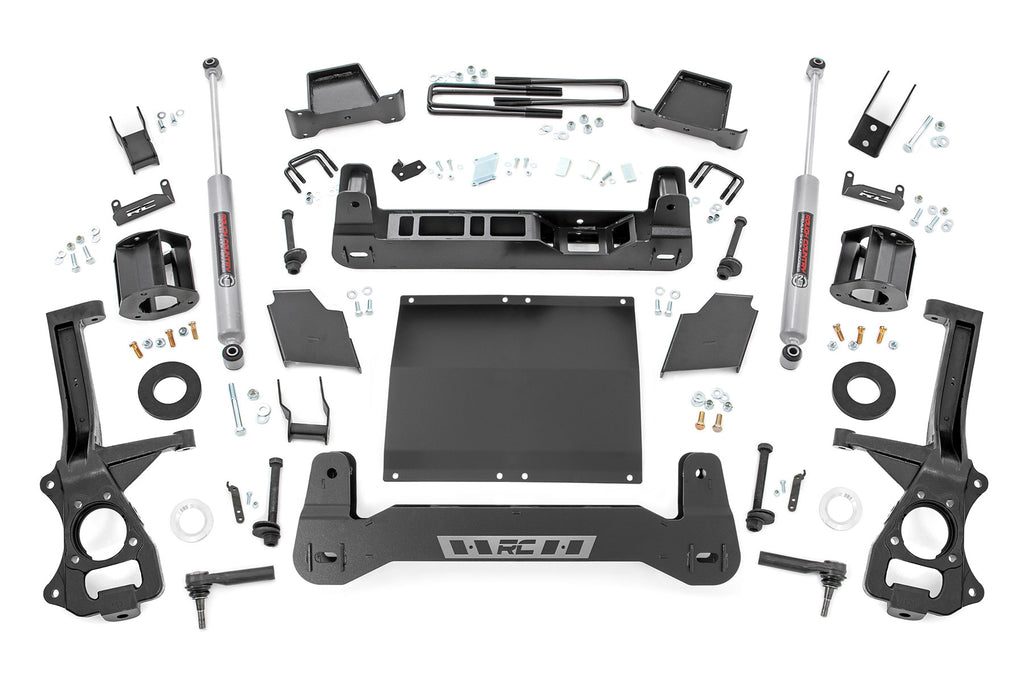 6 Inch Lift Kit | Diesel | GMC Sierra 1500 2WD/4WD (2019-2024) by Rough Country
