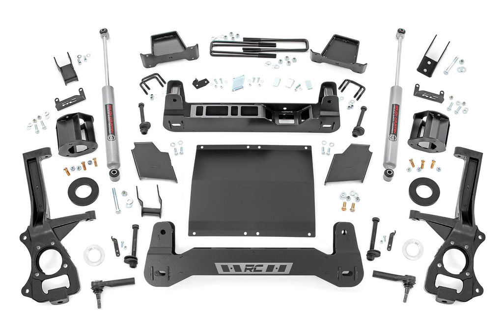 6 Inch Lift Kit | Diesel | GMC Sierra 1500 2WD/4WD (2019-2024) by Rough Country