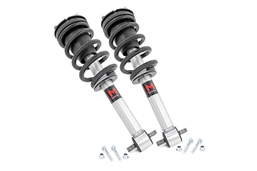 M1 Loaded Strut Pair | 6 Inch | Chevy Silverado 1500 2WD/4WD (2019-2026) by Rough Country