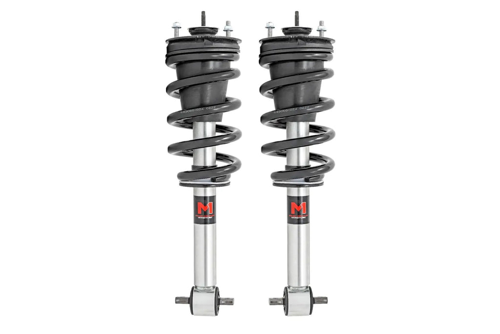 M1 Loaded Strut Pair | 6 Inch | Chevy Silverado 1500 2WD/4WD (2019-2026) by Rough Country