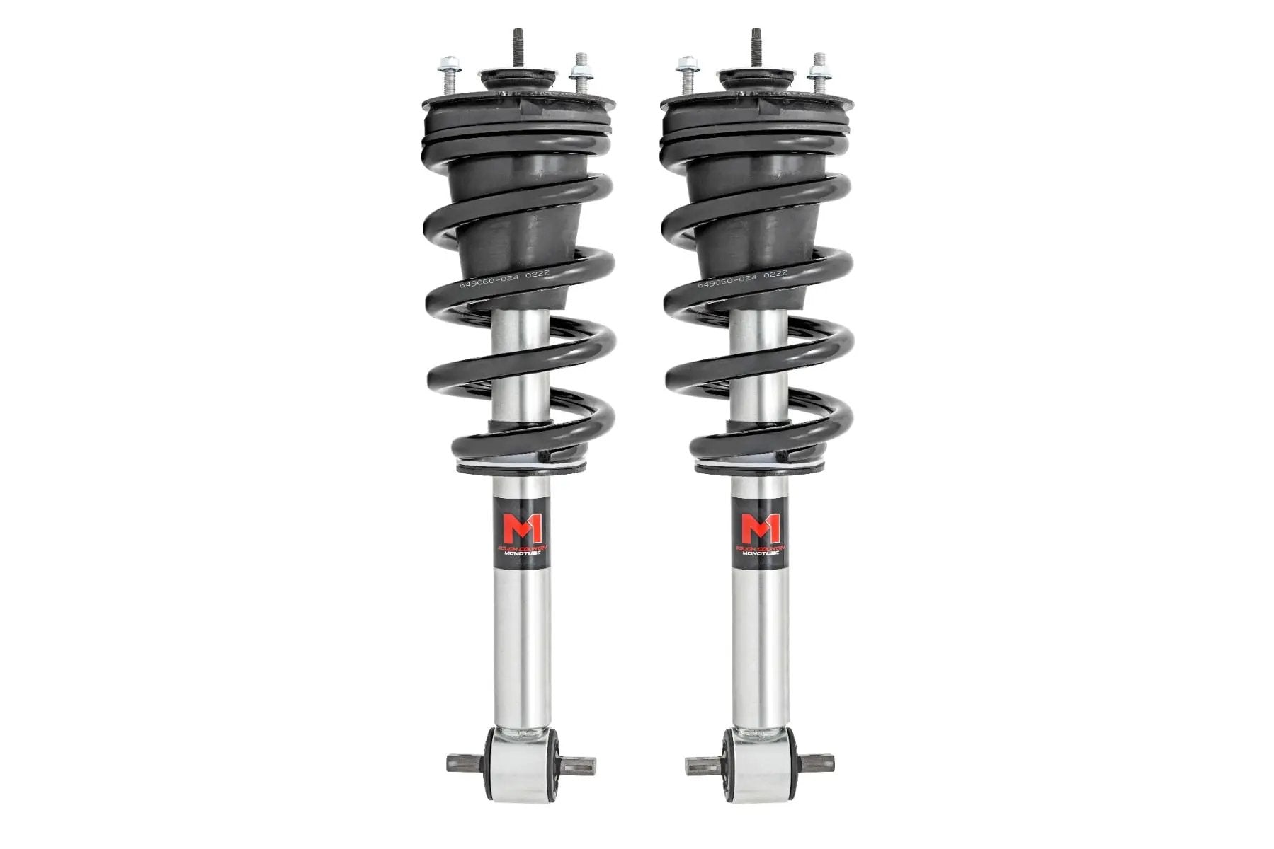 M1 Loaded Strut Pair | 6 Inch | Chevy Silverado 1500 2WD/4WD (2019-2026) by Rough Country