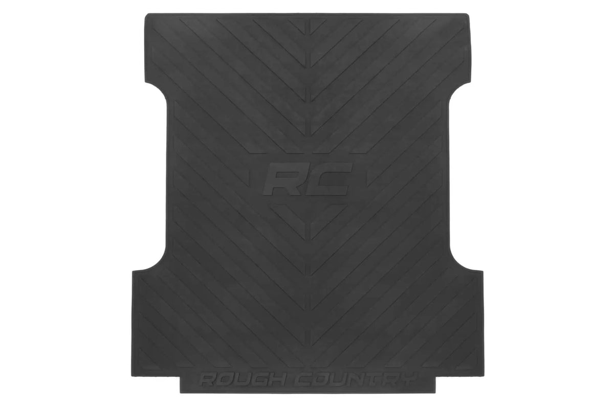 Bed Mat | 6'4" Bed | RC Logo | Ram 1500 (19-26)/1500 TRX (21-24) by Rough Country