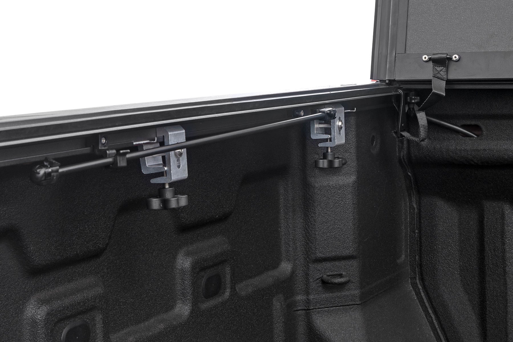 Hard Tri-Fold Flip Up Bed Cover | 6'7" Bed | Chevy/GMC Sierra 1500 (19-26)/Silverado 1500 (19-26) by Rough Country