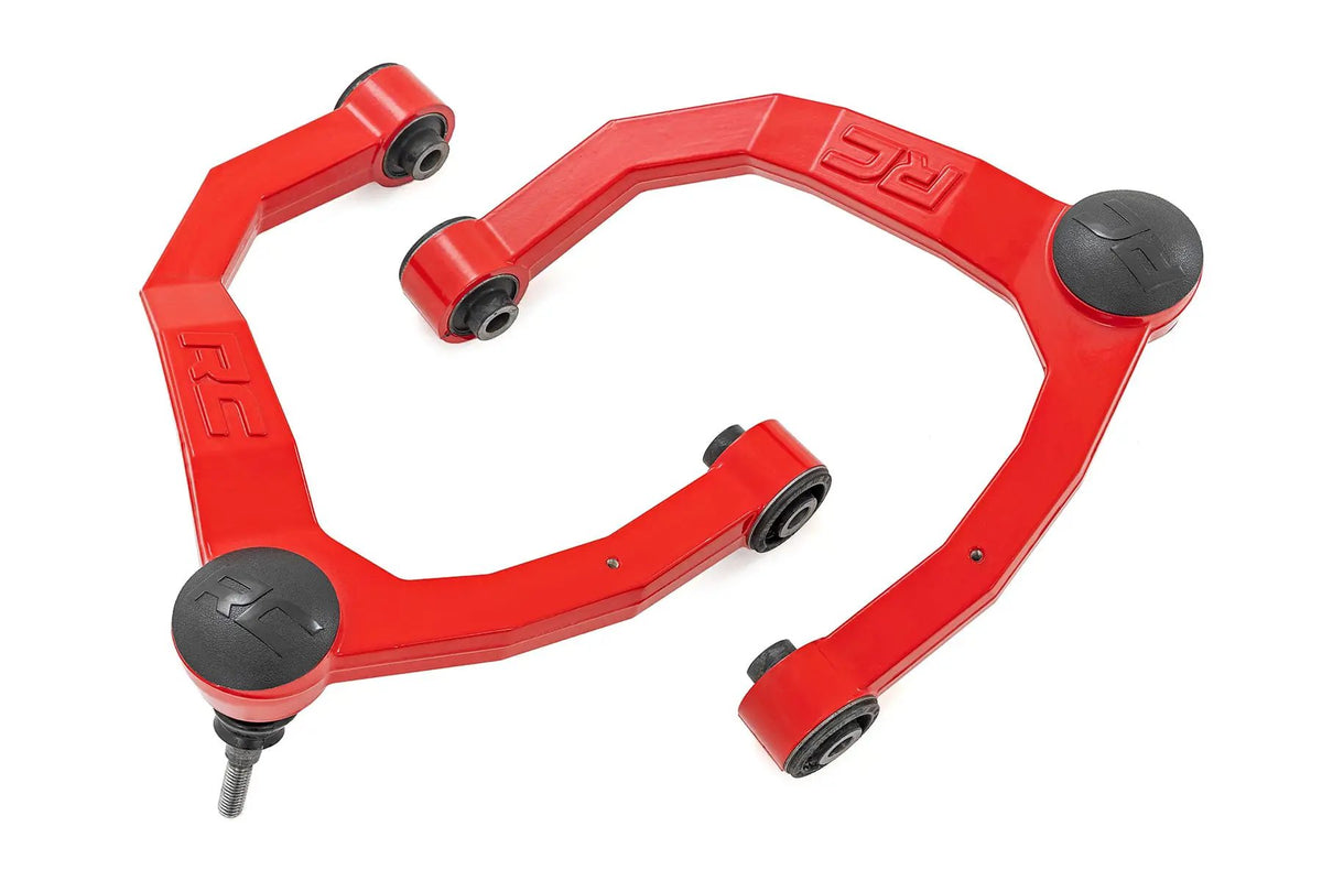 Red Forged Upper Control Arms | OE Upgrade | Red | Chevy/GMC Sierra/Silverado 1500 (19-26) by Rough Country
