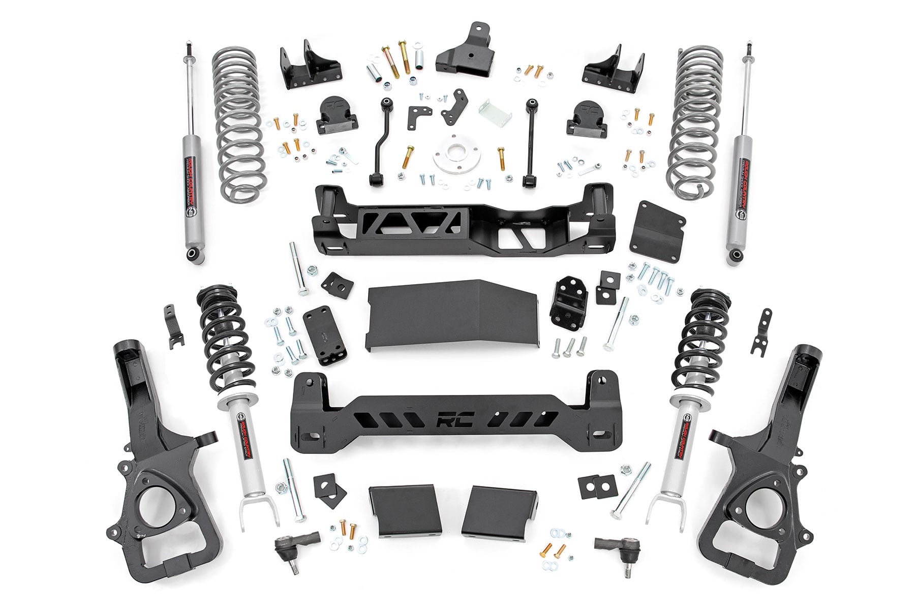 6 Inch Lift Kit | N3 Struts | Dual Rate Coils | Ram 1500 4WD (2019-2024) by Rough Country