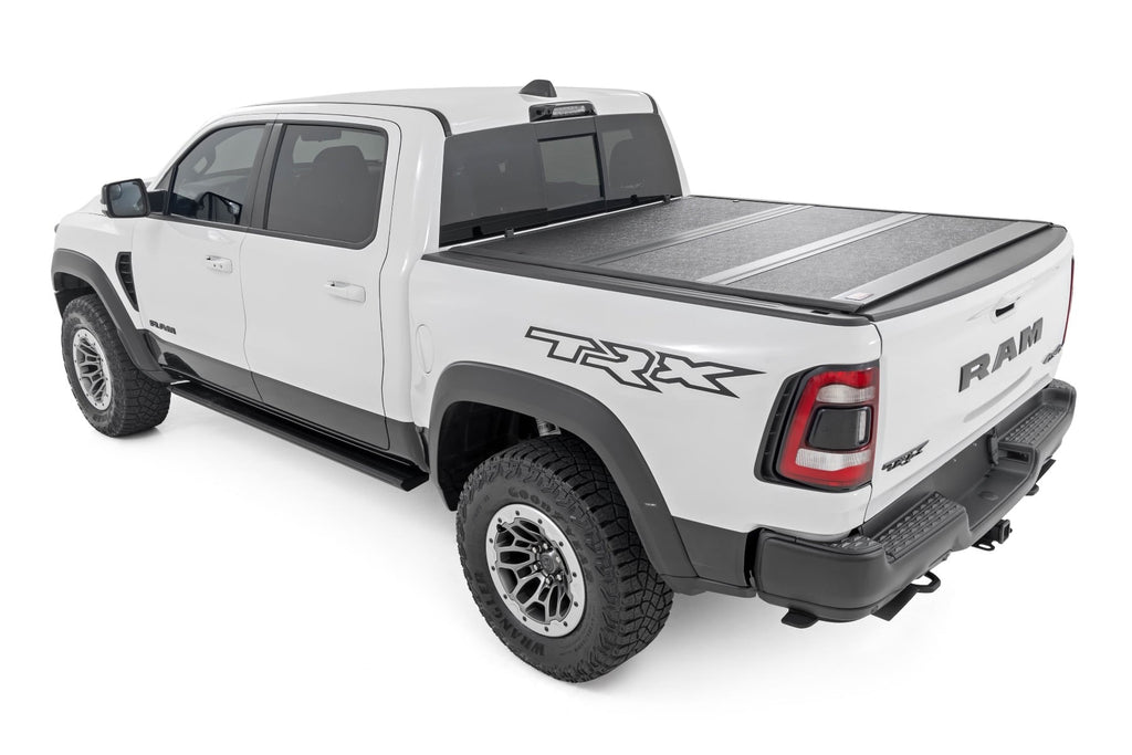 Hard Low Profile Bed Cover | 5'7" Bed | No Rambox | Ram 1500 (19-26)/1500 TRX (21-24) by Rough Country