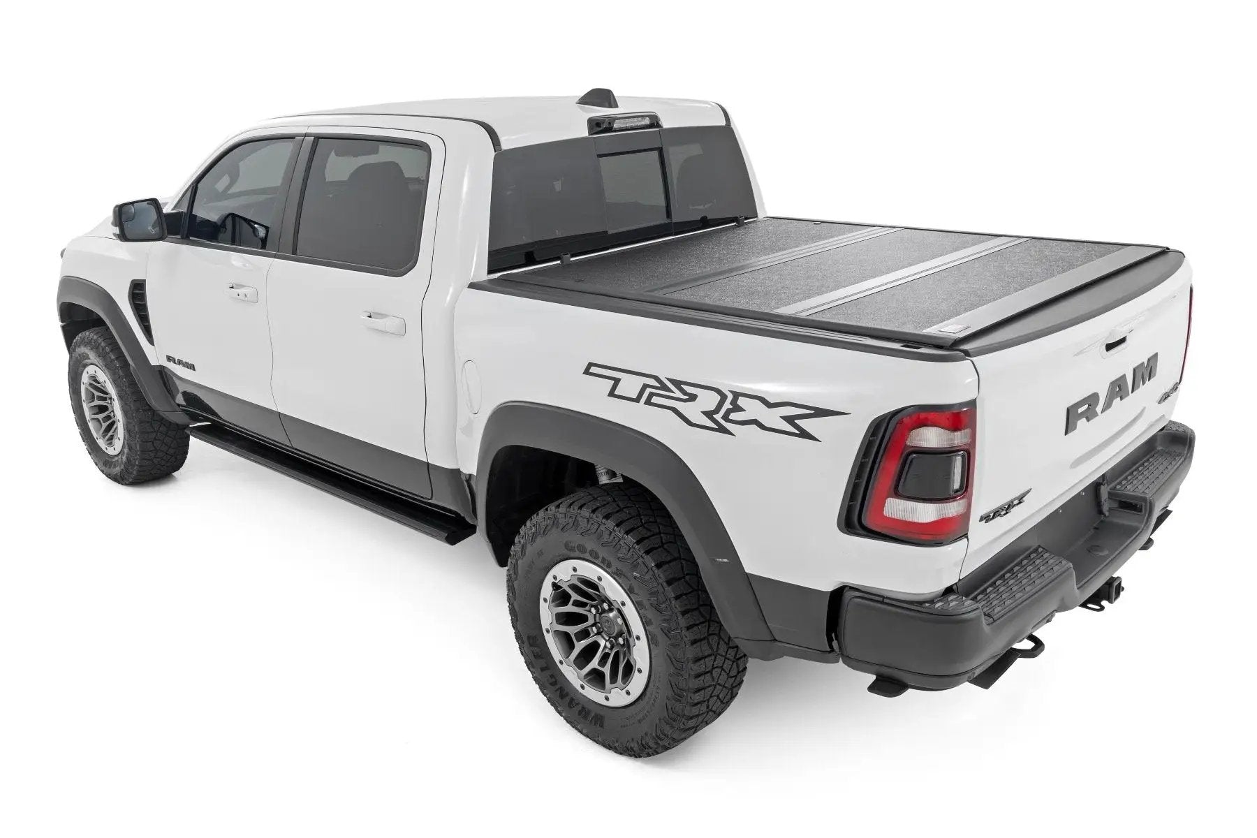 Hard Low Profile Bed Cover |6'4" | No Rambox | Ram 1500 (19-26)/1500 TRX (21-24) by Rough Country