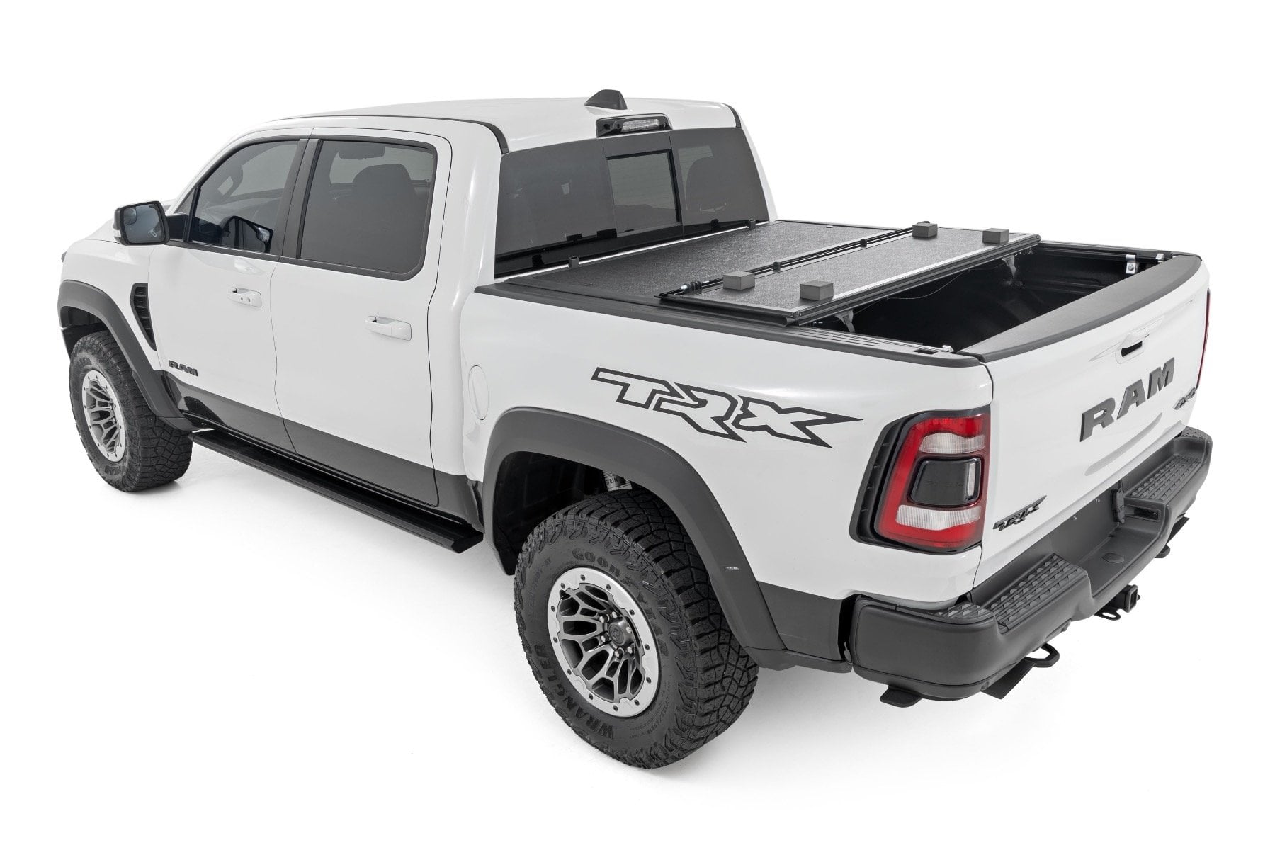 Hard Low Profile Bed Cover |6'4" | No Rambox | Ram 1500 (19-26)/1500 TRX (21-24) by Rough Country