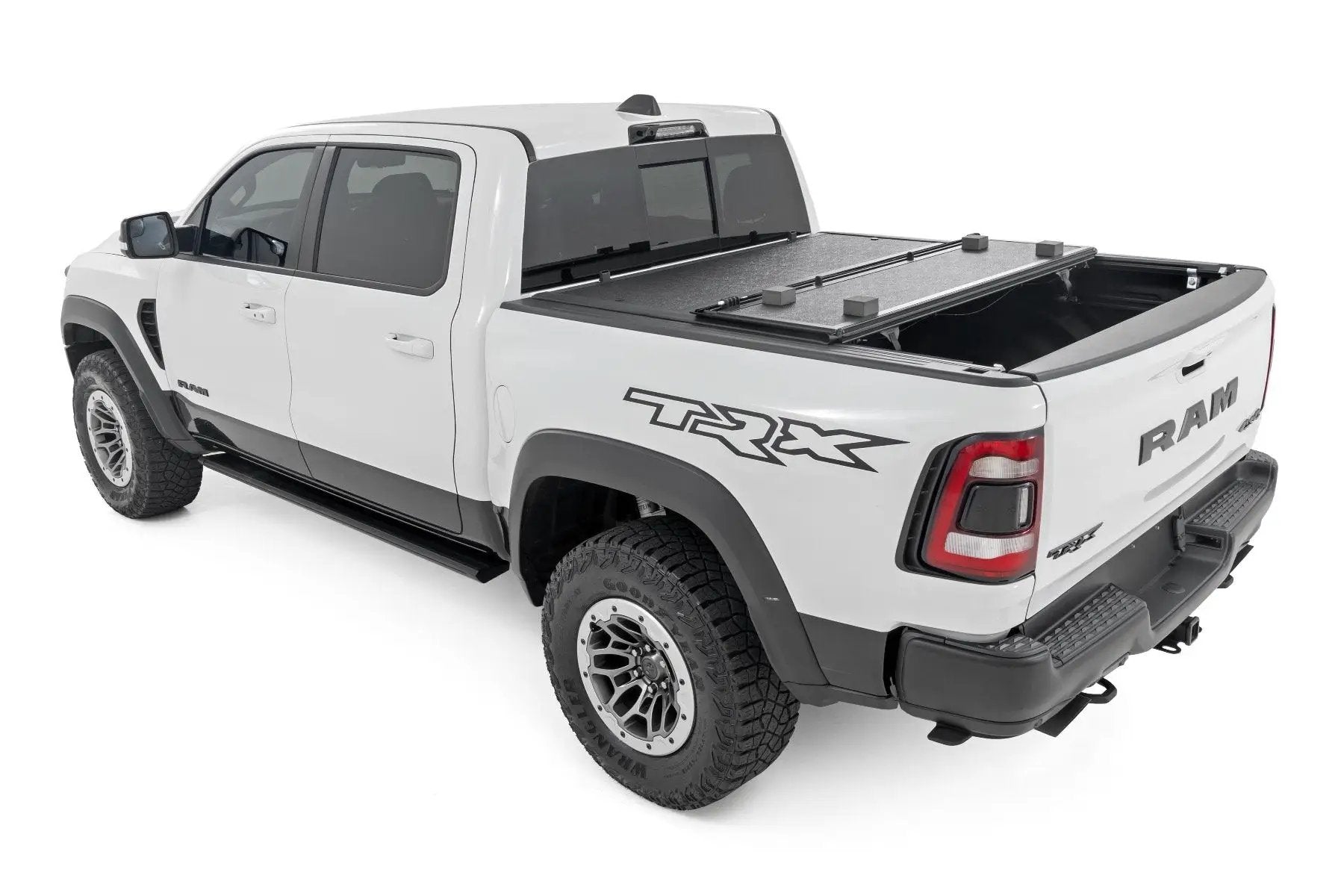 Hard Low Profile Bed Cover |6'4" | No Rambox | Ram 1500 (19-26)/1500 TRX (21-24) by Rough Country