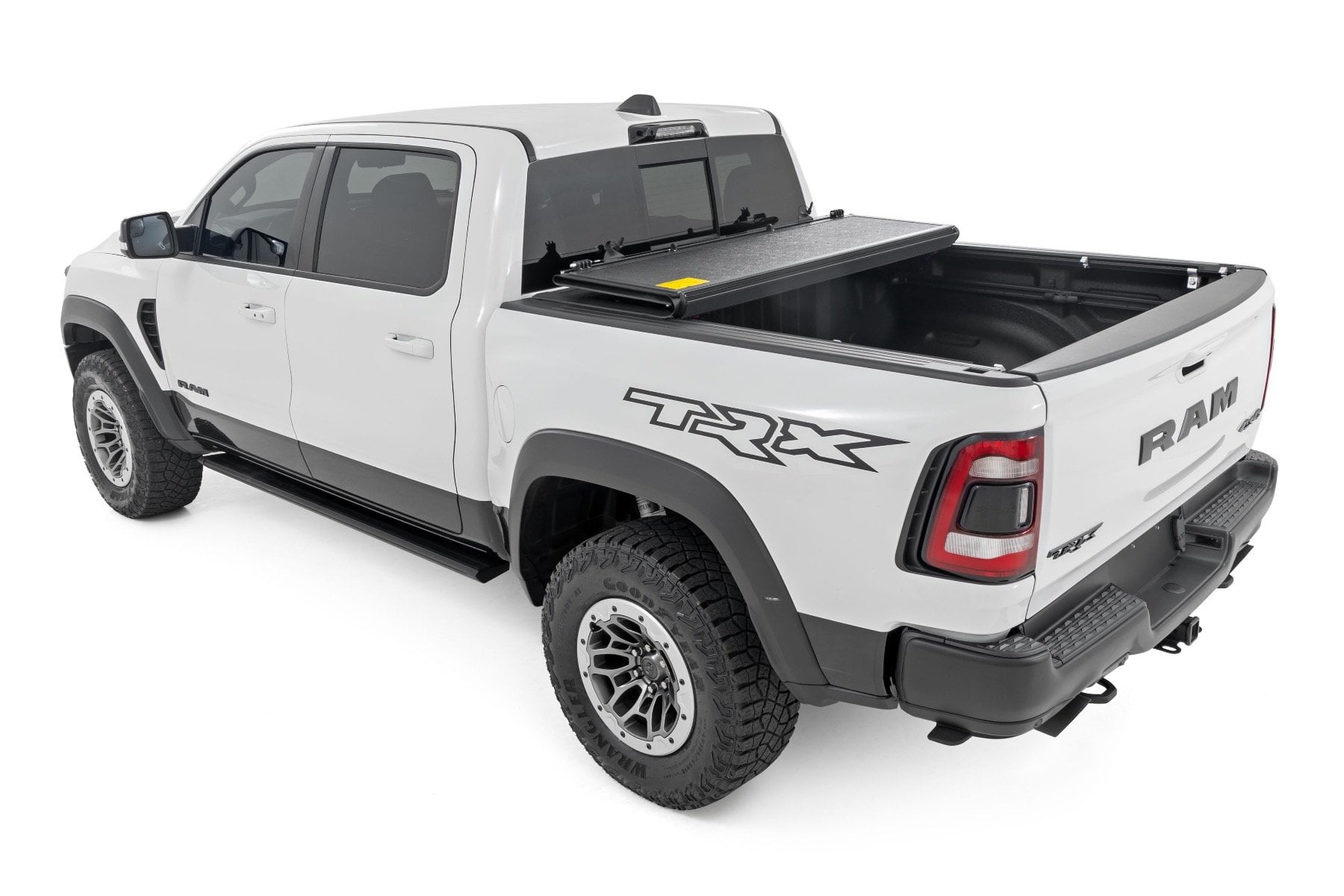 Hard Low Profile Bed Cover |6'4" | No Rambox | Ram 1500 (19-26)/1500 TRX (21-24) by Rough Country