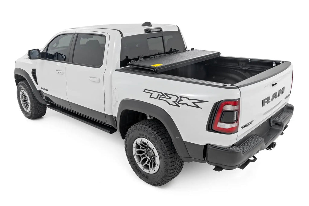 Hard Low Profile Bed Cover |6'4" | No Rambox | Ram 1500 (19-26)/1500 TRX (21-24) by Rough Country