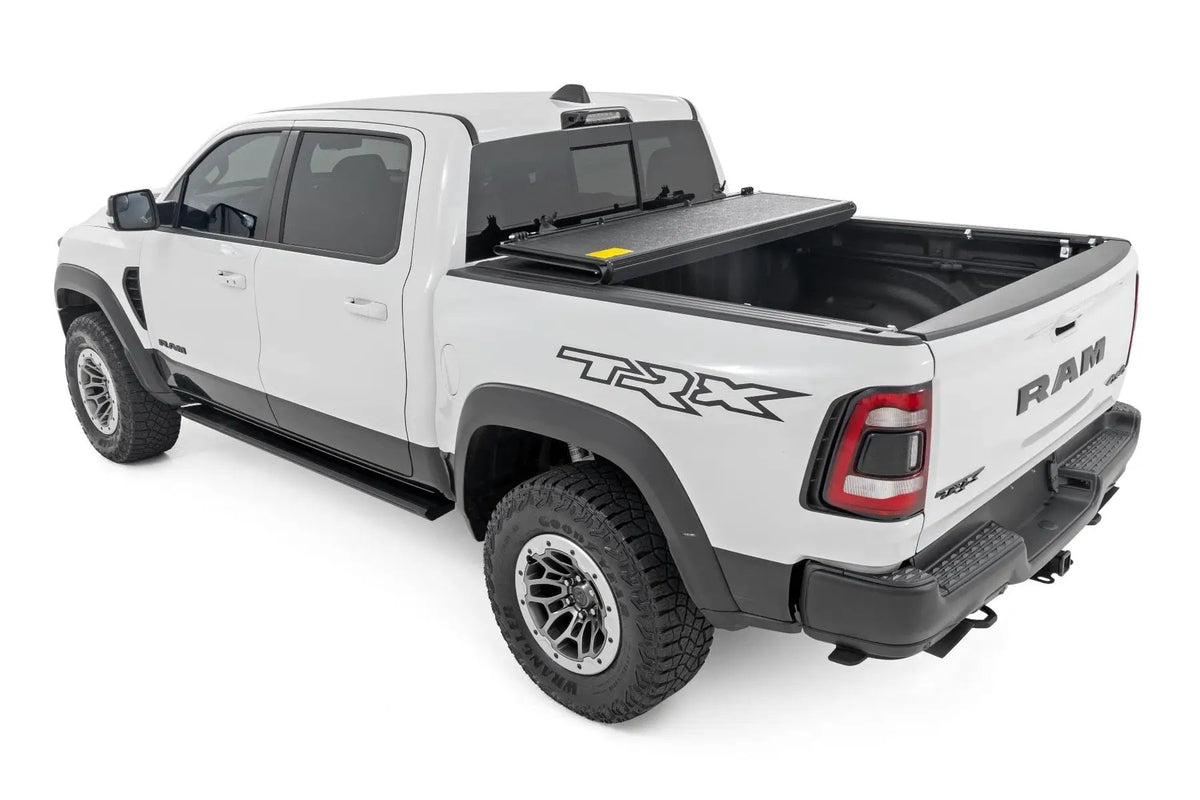 Hard Low Profile Bed Cover |6'4" | No Rambox | Ram 1500 (19-26)/1500 TRX (21-24) by Rough Country