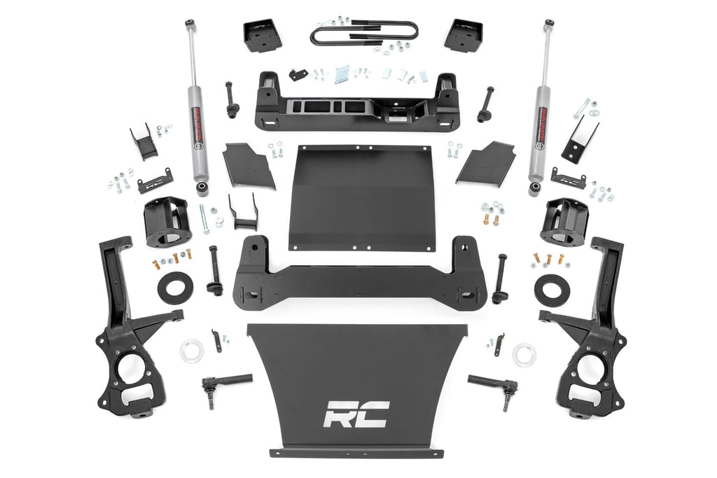 6 Inch Lift Kit | Mono Leaf Rear | N3 | GMC Sierra 1500 2WD/4WD (2025-2026) by Rough Country
