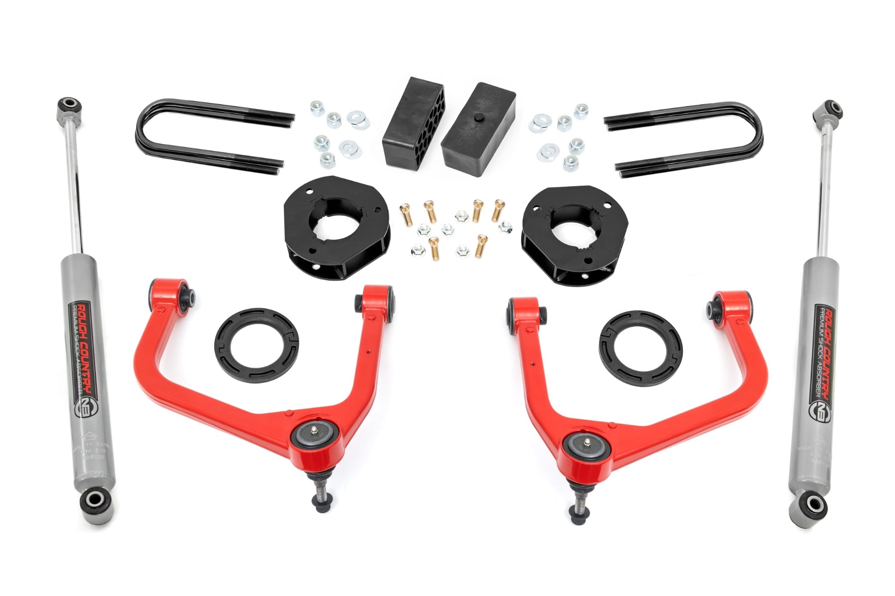 3.5 Inch Lift Kit | Mono Leaf Rear | GMC Sierra 1500 2WD/4WD (2025-2026) by Rough Country