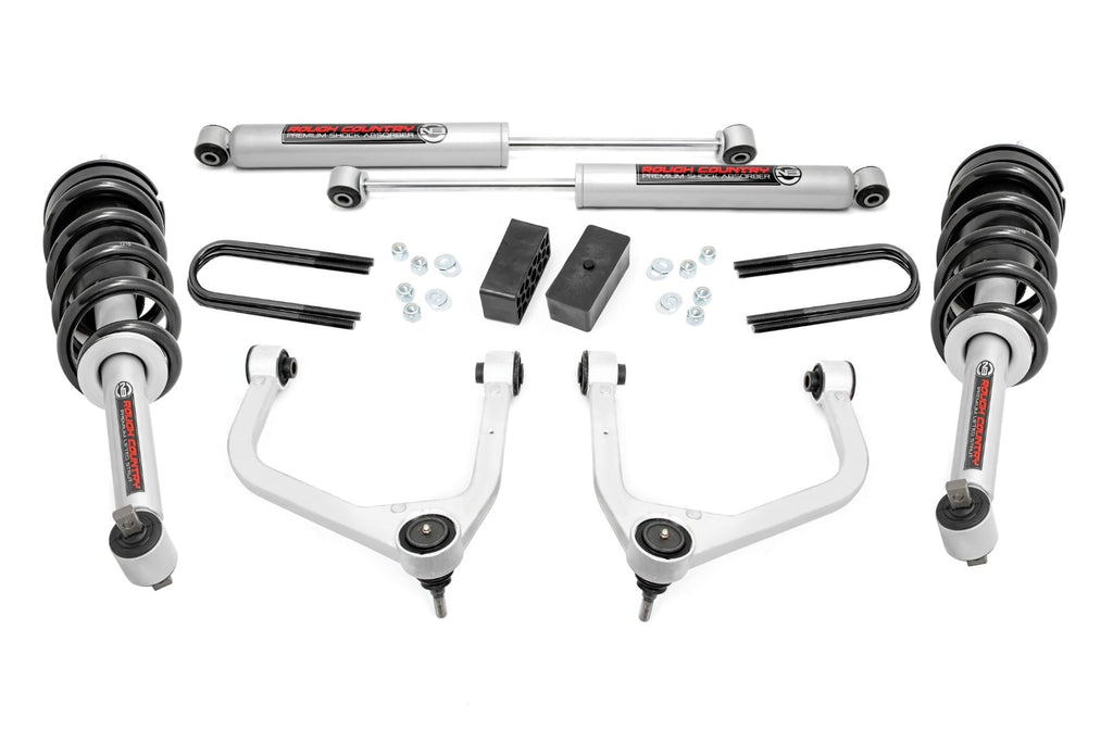 3.5 Inch Lift Kit | N3 Struts | GMC Sierra 1500 2WD/4WD (2025-2026) by Rough Country