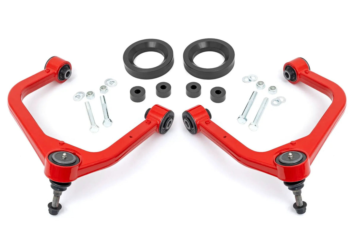 1.75 Inch Leveling Kit | Forged Red UCA | AT4 | GMC Sierra 1500 (2019-2026) by Rough Country