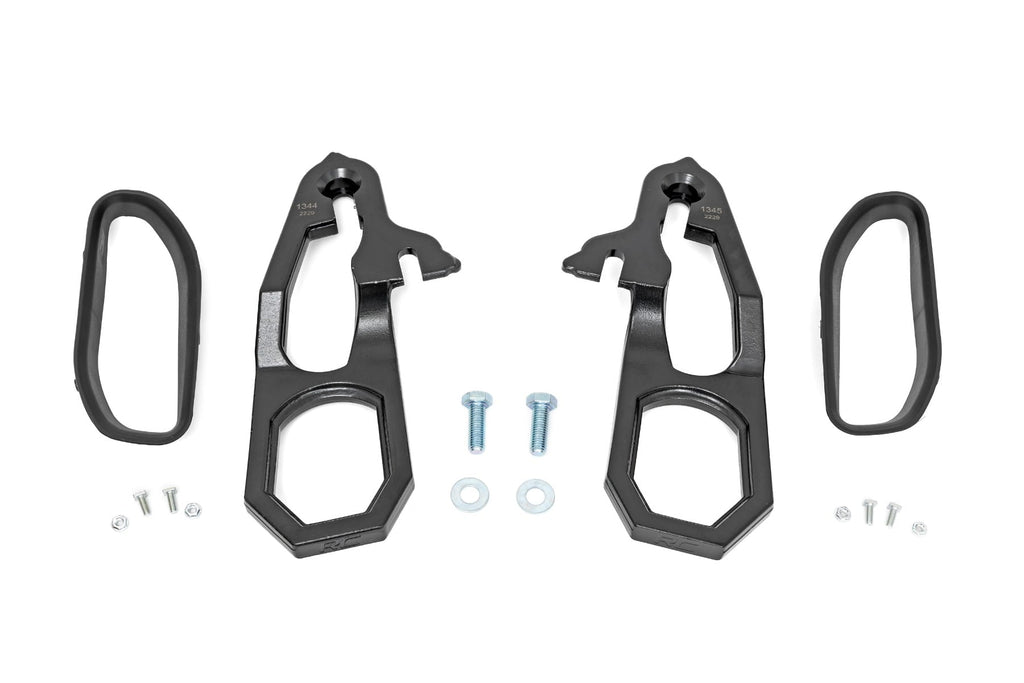 Tow Hook Brackets & Bezel Combo | Ram 1500 2WD/4WD (2019-2026) by Rough Country