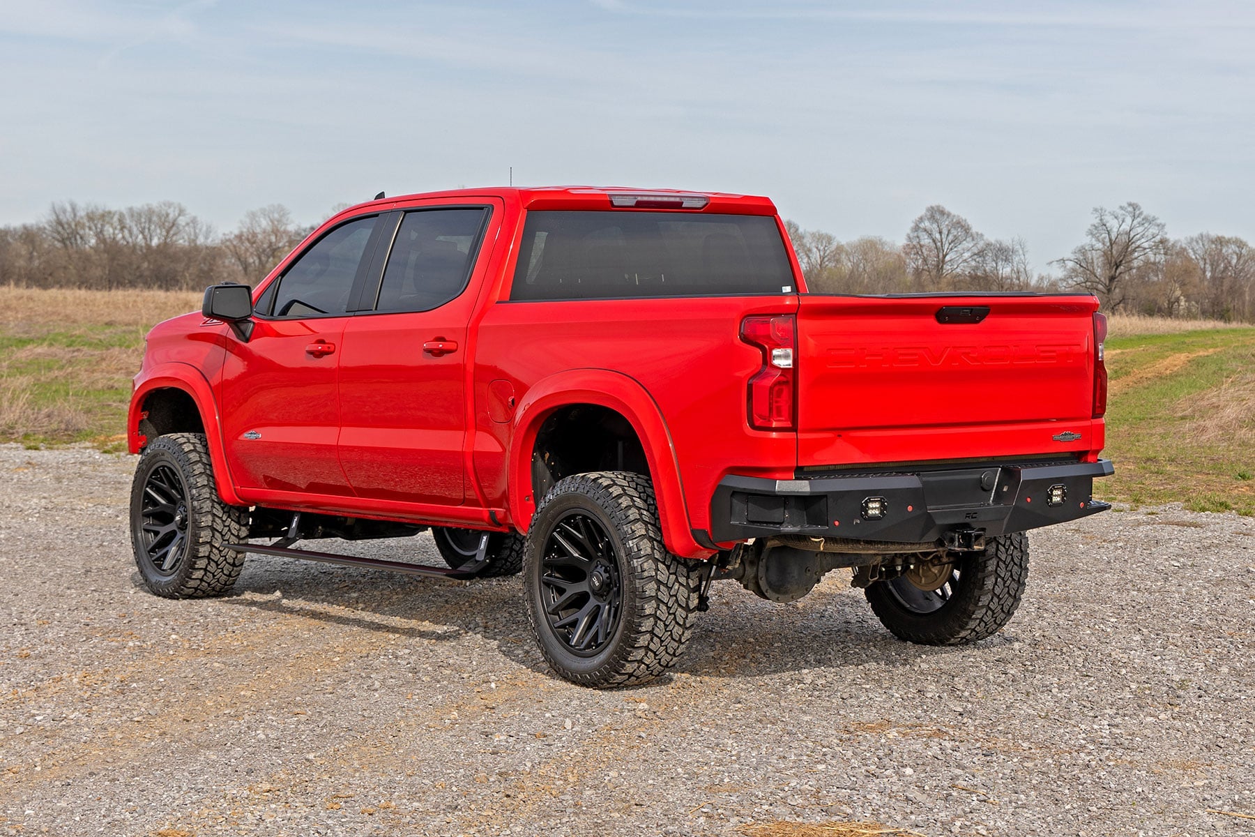 Power Running Boards | Dual Electric Motor | Crew Cab | Chevy/GMC 1500/2500HD/3500HD (19-26) by Rough Country