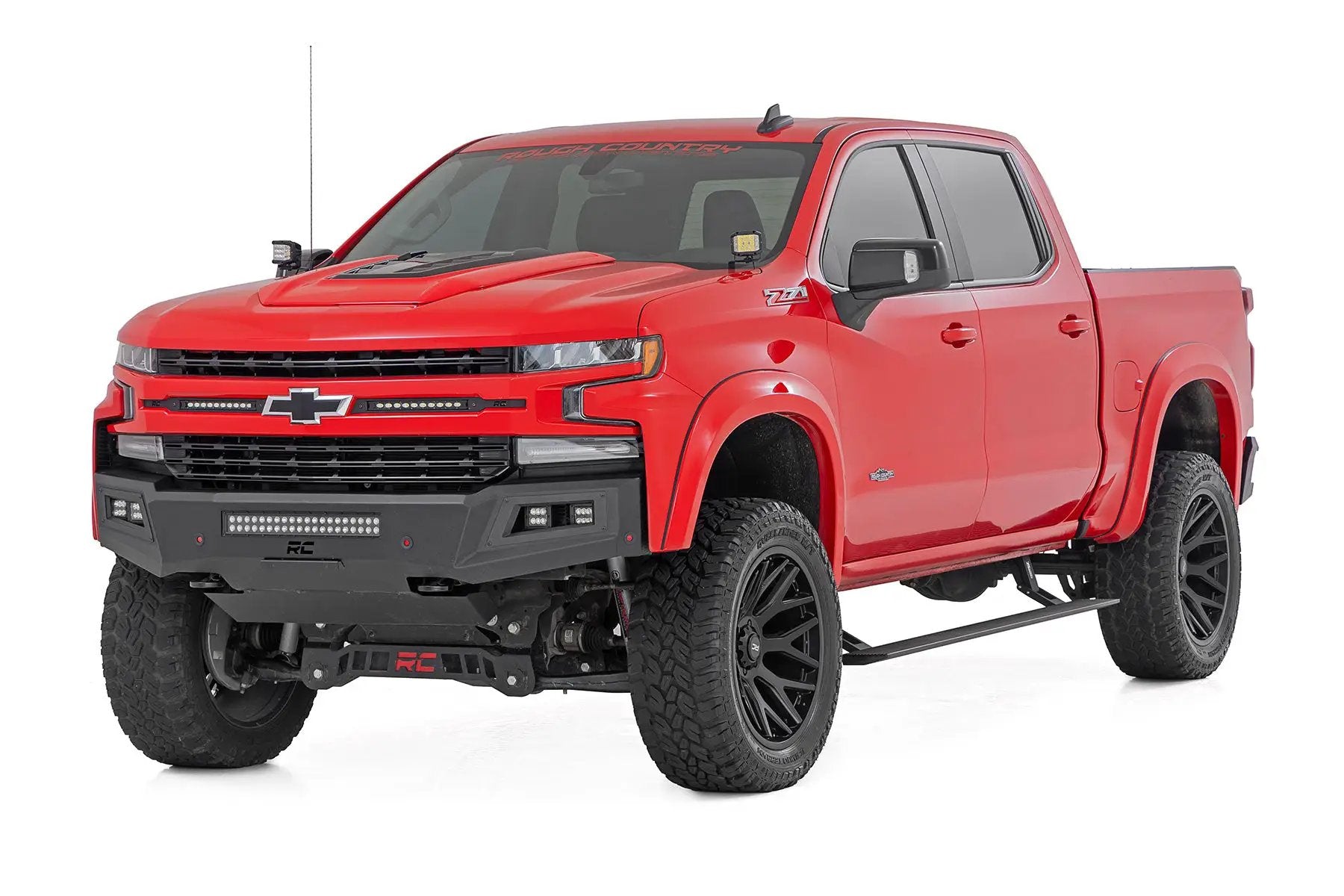 Power Running Boards | Dual Electric Motor | Crew Cab | Chevy/GMC 1500/2500HD/3500HD (19-26) by Rough Country