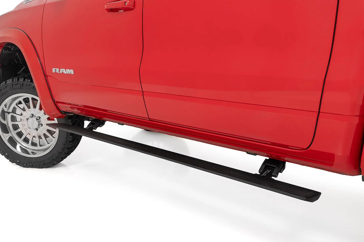 Power Running Boards | Dual Electric Motor | Crew Cab | Ram 1500 (19-26)/1500 TRX (21-24) by Rough Country