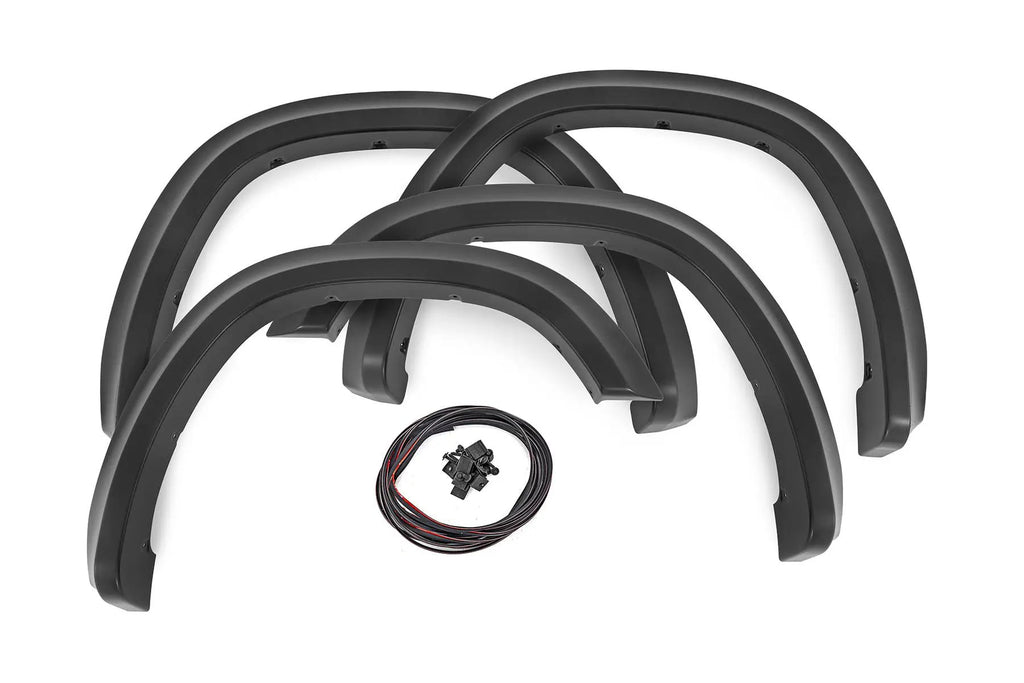 Sport Fender Flares | PX8 Black Crystal | Ram 1500 2WD/4WD (2019-2024) by Rough Country