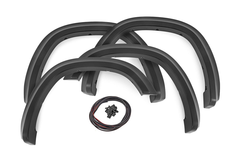 Sport Fender Flares | PX8 Black Crystal | Ram 1500 2WD/4WD (2019-2024) by Rough Country