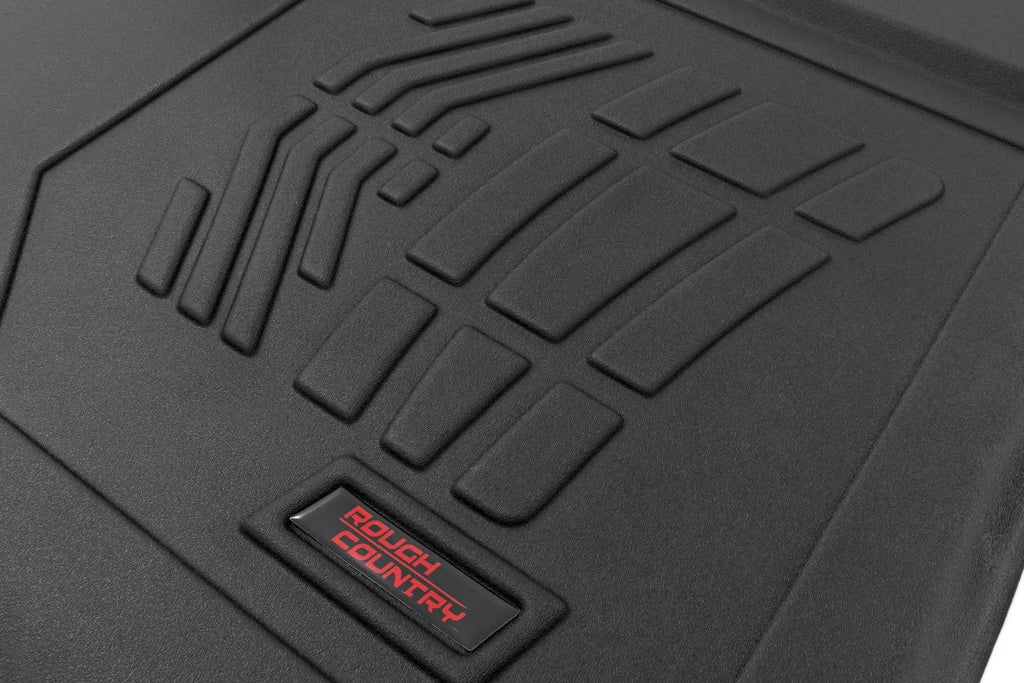 Sure-Fit Floor Mats | FR & RR | FR Bucket | Crew | Chevy/GMC 1500/2500HD/3500HD (19-26) by Rough Country