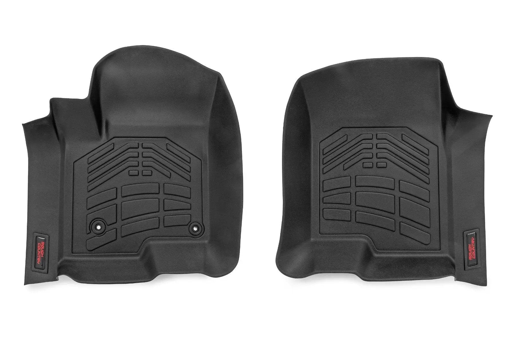Sure-Fit Floor Mats | FR & RR | FR Bucket | Crew | Chevy/GMC 1500/2500HD/3500HD (19-26) by Rough Country