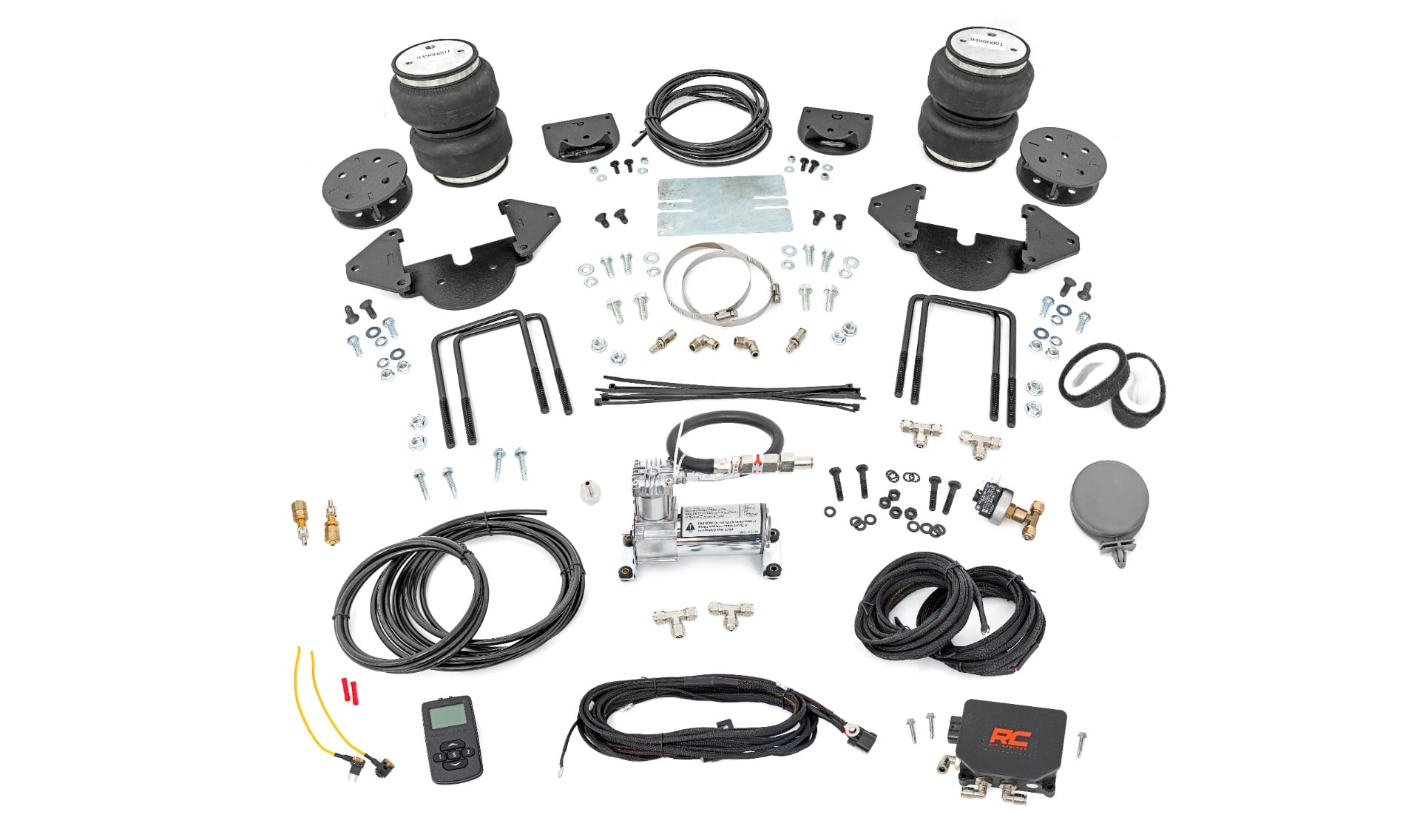 Air Spring Kit w/compressor | 4-6 Inch Lift Kit | Wireless Controller | Chevy/GMC 1500 by Rough Country