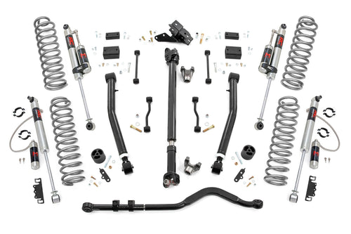 3.5 Inch Lift Kit | Adj LCA | FR D/S | M1R | Jeep Wrangler JL Rubicon (18-23) by Rough Country
