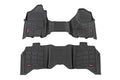 Sure-Fit Floor Mats | Front & Rear | Crew | Ram 2500/3500 2WD/4WD (2019-2026) by Rough Country