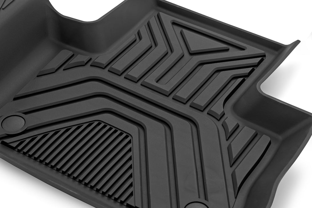 Flex-Fit Floor Mats | Front & Rear | Toyota RAV4 2WD/4WD (2019-2025) by Rough Country