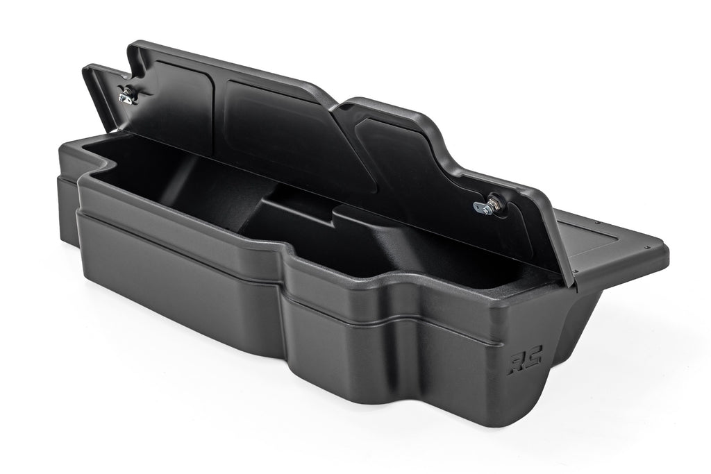 Under Seat Storage with Locking Lid | Crew Cab | Ram 1500 2WD/4WD (2019-2026) by Rough Country