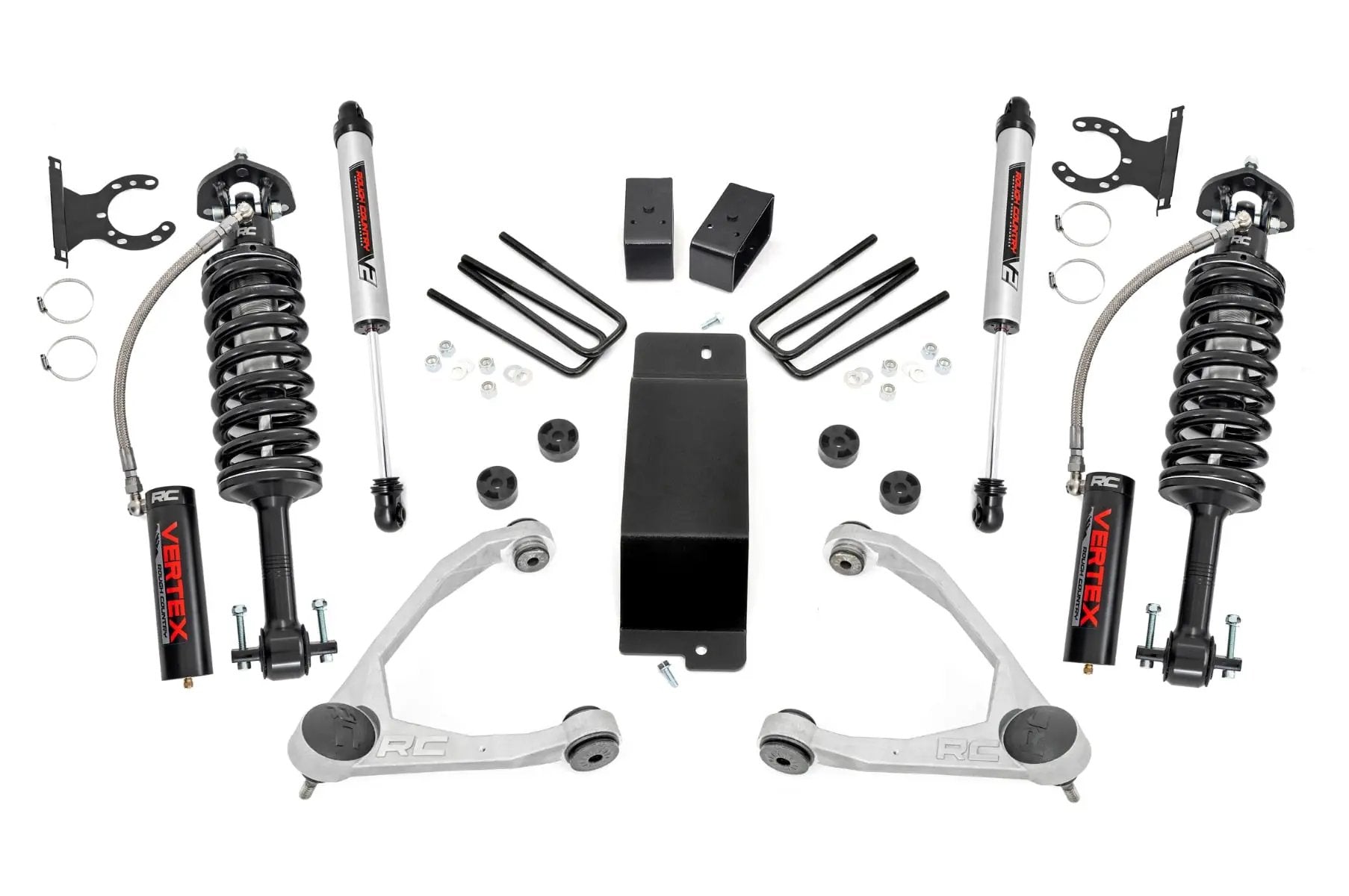 3.5 Inch Lift Kit | Forged UCA | Vertex/V2 | Chevy/GMC 1500 (07-16) by Rough Country