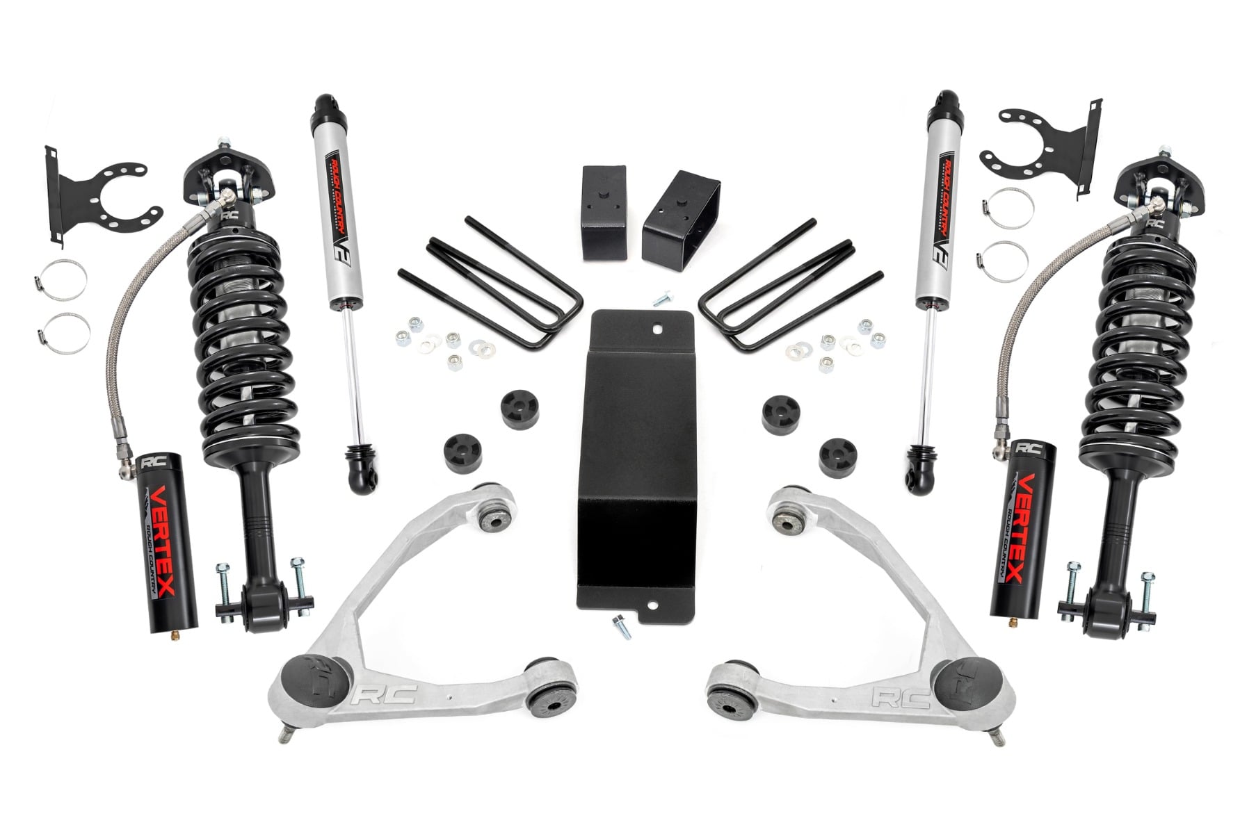 3.5 Inch Lift Kit | Forged UCA | Vertex/V2 | Chevy/GMC 1500 (07-16) by Rough Country
