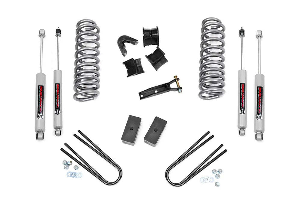 4 Inch Lift Kit | Rear Blocks | Ford F-100 4WD (1970-1976) by Rough Country