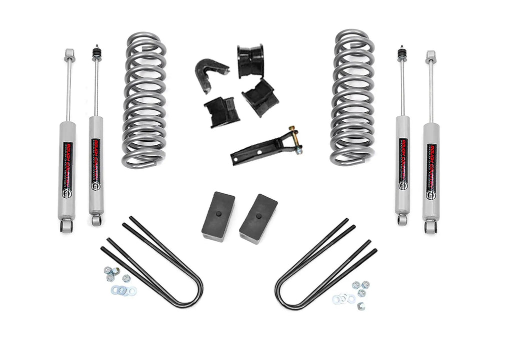 4 Inch Lift Kit | Rear Blocks | Ford F-100 4WD (1970-1976) by Rough Country