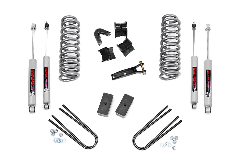 4 Inch Lift Kit | Rear Blocks | Ford F-100/F-150 4WD (1977-1979) by Rough Country