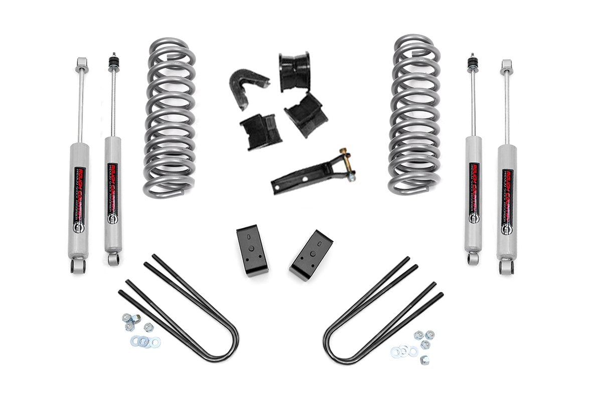4 Inch Lift Kit | Rear Blocks | Ford Bronco 4WD (1978-1979) by Rough Country
