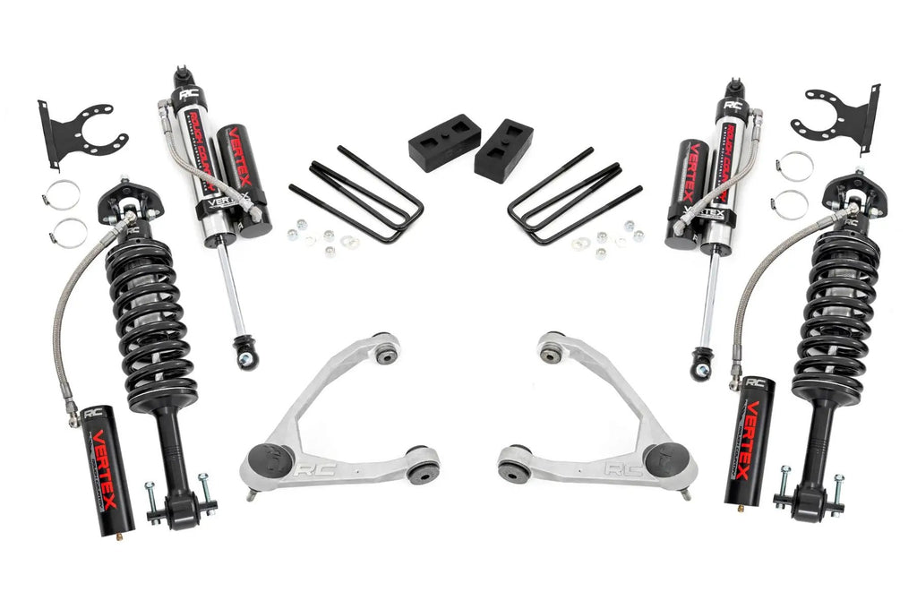3.5 Inch Lift Kit | Forged UCA | Cast Steel | Vertex | Chevy/GMC 1500 (07-13)