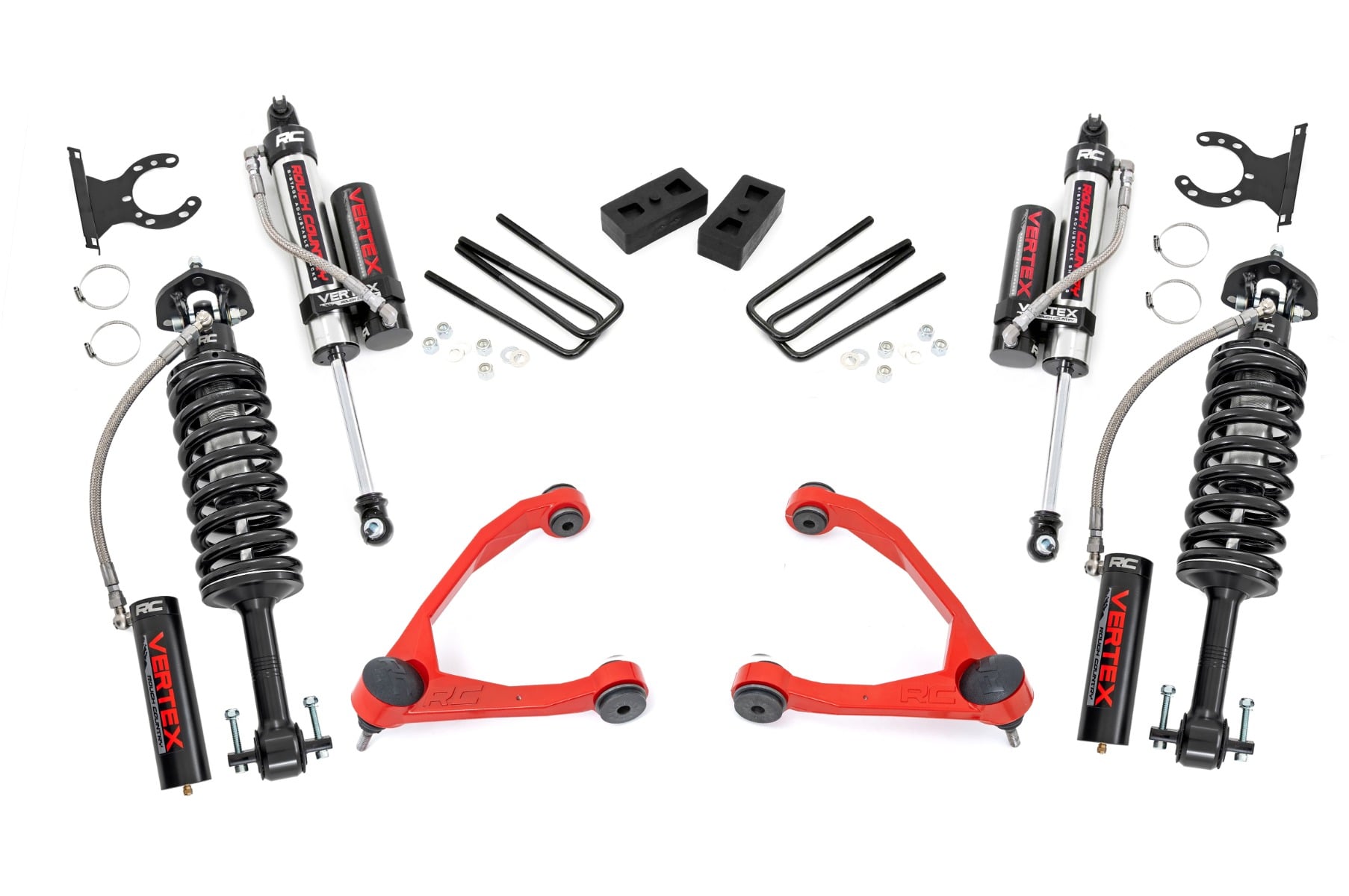 3.5" Lift Kit | Forged UCA | Cast Steel | Vertex | Chevy/GMC 1500 (07-13) by Rough Country