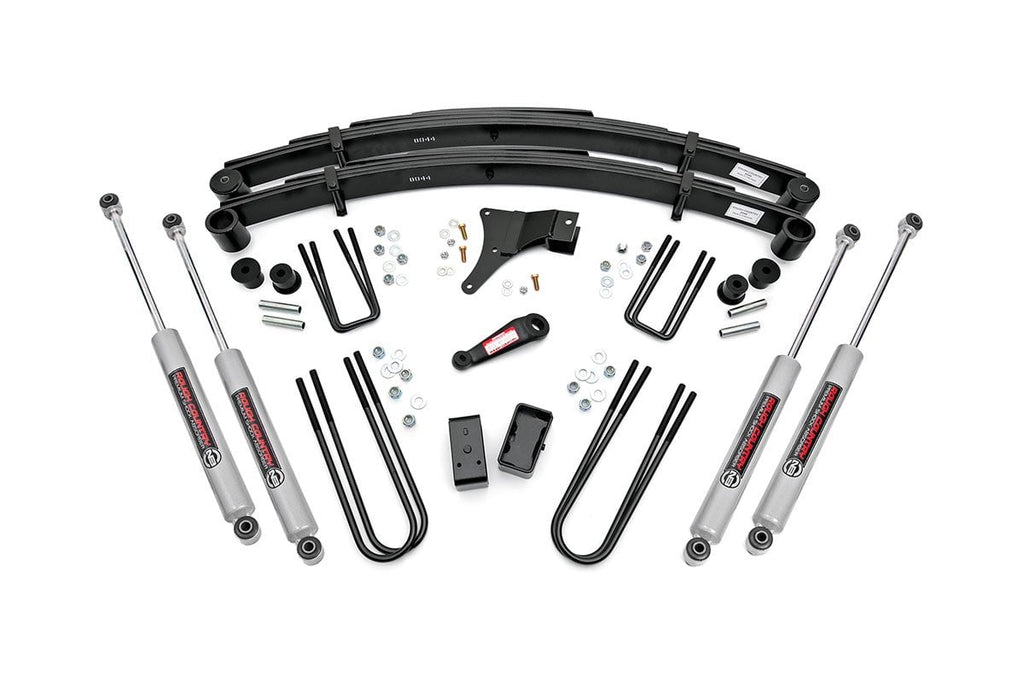 4 Inch Lift Kit | Ford F-350 4WD (1986-1997) by Rough Country