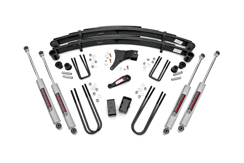 4 Inch Lift Kit | Ford F-350 4WD (1986-1997) by Rough Country