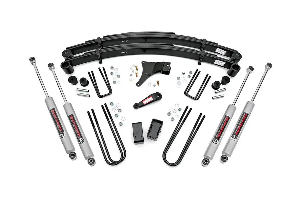 4 Inch Lift Kit | Ford F-350 4WD (1986-1997) by Rough Country